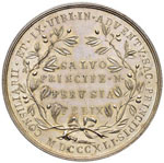 Gregorio XVI (1831-1846) Medaglia A. XI ... 