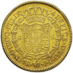 COLOMBIA Fernando VII (1808-1824) 8 Escudos ... 
