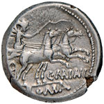 Maiania - C. Maianius - Denario (153 a.C.) ... 