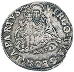 Giulio III (1550-1555) Grosso A. III - Munt. ... 