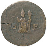 VENEZIA - Peso monetario milanese 1652 - AE ... 