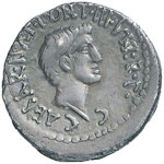 Antonio e Ottaviano - Denario (40-39 a.C.) ... 