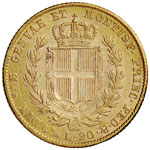 Carlo Alberto (1831-1849) 20 Lire 1841 G - ... 