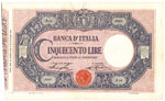 Banca dItalia - 500 ... 