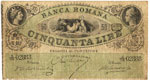 Banca Romana - 50 Lire ... 