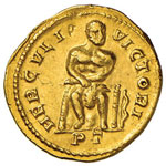 Massimiano (283-305) Aureo (Treveri) Testa ... 