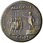 Caligola (37-41) Sesterzio - Testa laureata ... 