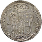 NAPOLI Ferdinando IV (1759-1799) Piastra ... 