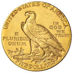 USA 5 Dollari 1909 D - Fr. 151 AU (g 8,36) ... 