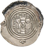Khusro II (590-628) Dracma - AG (g 3,95) ... 