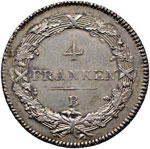SVIZZERA Confederazione – 4 Franchi 1801 B ... 