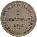 LUCCA Elisa e Felice Baciocchi (1805-1814) 3 ... 