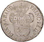 SAVOIA Vittorio Amedeo I (1773-1796) 20 ... 