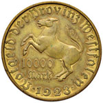 GERMANIA Westphalia 10.000 Marchi 1923 - AE ... 