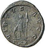 Caro (282-283) Antoniniano - R/ La Virtù ... 