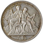 SVIZZERA Tiri federali - 5 Franchi 1883 ... 