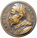 Clemente IX (1667-1669) Medaglia A. I ... 