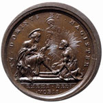 Pio VII (1800-1823) Medaglia A. X Lavanda - ... 