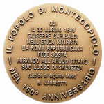 Giuseppe Garibaldi Medaglia 1999, 150° ... 
