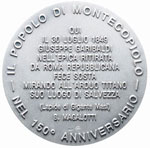 Giuseppe Garibaldi Medaglia 1999, 150° ... 
