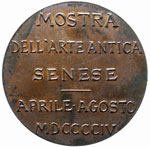 Siena Medaglia 1904, Mostra dell’Arte ... 