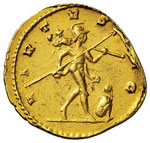 Aureliano (270-275) Aureo – Busto laureato ... 