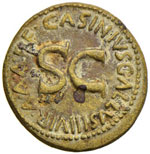 Augusto (27 a.C.-14) Asse o dupondio – SC ... 