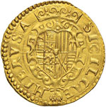 NAPOLI Filippo II (1556-1598) Scudo d’oro ... 