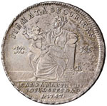 NAPOLI Carlo di Borbone (1734-1759) Piastra ... 