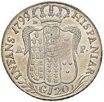 NAPOLI Ferdinando IV (1799-1805) Piastra ... 