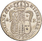 NAPOLI Ferdinando IV (1799-1805) Piastra ... 