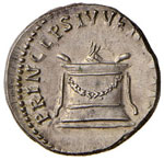 Domiziano (81-96) Denario (coniato sotto ... 