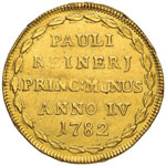VENEZIA Paolo Renier (1779-1789) Osella da 4 ... 