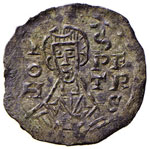 Giovanni X (914-928) Denaro con Berengario ... 