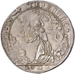 Sisto V (1585-1590) Piastra 1588 A. IIII – ... 