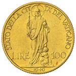 Pio XII (1939-1958) 100 Lire 1940 – Pag. ... 