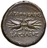 SICILIA Agatocle (317-289 a.C.)  AE - Testa ... 