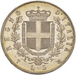 Vittorio Emanuele II (1861-1878) 5 Lire 1861 ... 
