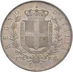 Vittorio Emanuele II (1861-1878) 5 Lire 1864 ... 