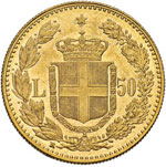 Umberto I (1878-1900) 50 Lire 1891 – Pag. ... 