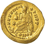 Teodosio II (408-450) Solido ... 