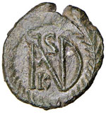 BISANZIO Giustiniano I (527-565) Mezzo ... 
