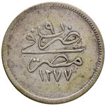 EGITTO Abdul Aziz (1861-1876) 2 1/2 Qirsh ... 