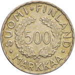 FINLANDIA 500 Markka ... 