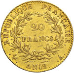 FRANCIA Consolato (1799-1804) 20 Franchi A. ... 