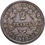 FRANCIA Napoleone (1804-1814) 2 Franchi 1813 ... 