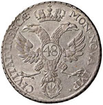 GERMANIA Lubecca – 48 Shilling 1752 J J J ... 