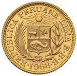 PERU Libra 1968 – Fr. 73 AU (g 7,96) RR ... 
