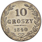 POLONIA 10 Groszy 1840 – KM 113a MI (g ... 