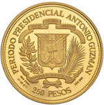 REPUBBLICA DOMINICANA 250 Pesos 1979 – Fr. ... 